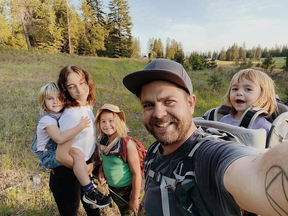 Aree Gearhart Instagram Jack Osbourne and Aree Gearhart with their kids.