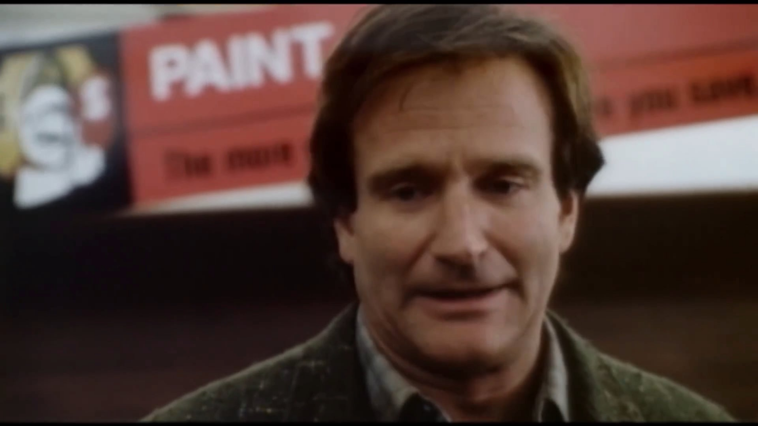 Robin Williams in bloopers from "JUMANJI" (released 30 years ago today on Dec 15th, 1995)
