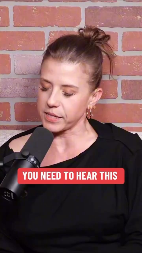 Jodie Sweetin gives a beautiful analogy of how protest/activist communities are like choirs