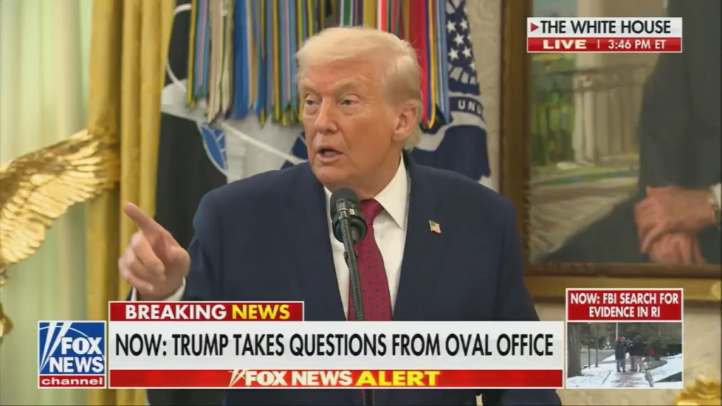 Trump doubles down on his disgusting post about Rob Reiner and his wife