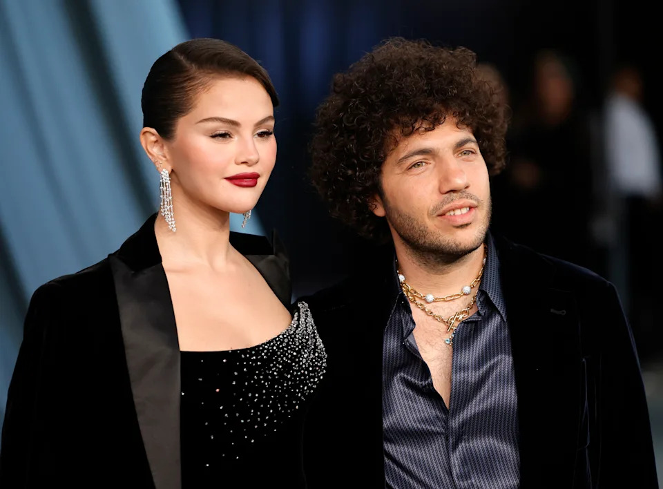 Selena Gomez and Benny Blanco.