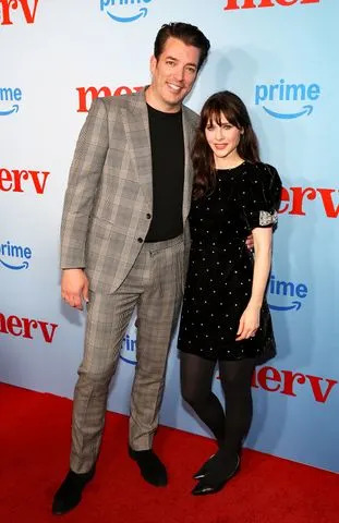 Jesse Grant/Variety via Getty Jonathan Scott and Zooey Deschanel on Dec. 4.