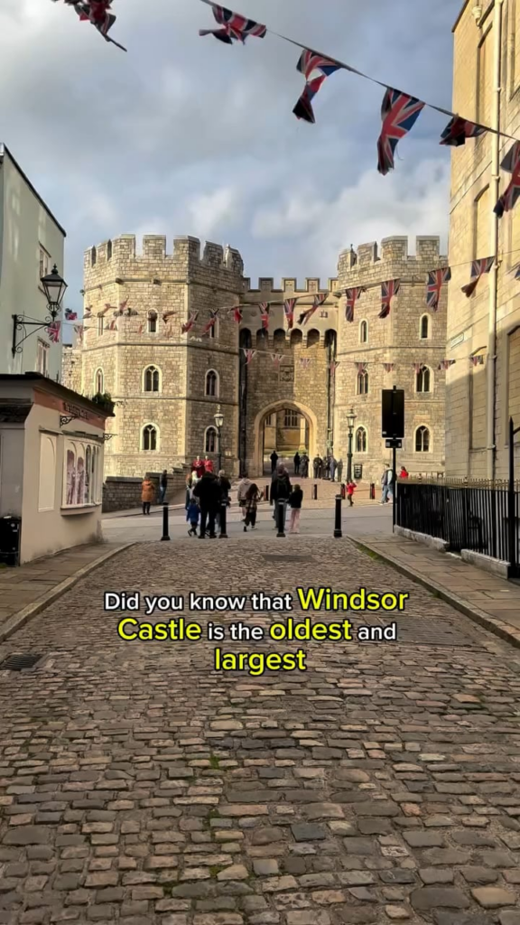 Influencer Jack Chesher given special access to film instead Windsor Castle to make this video on its history