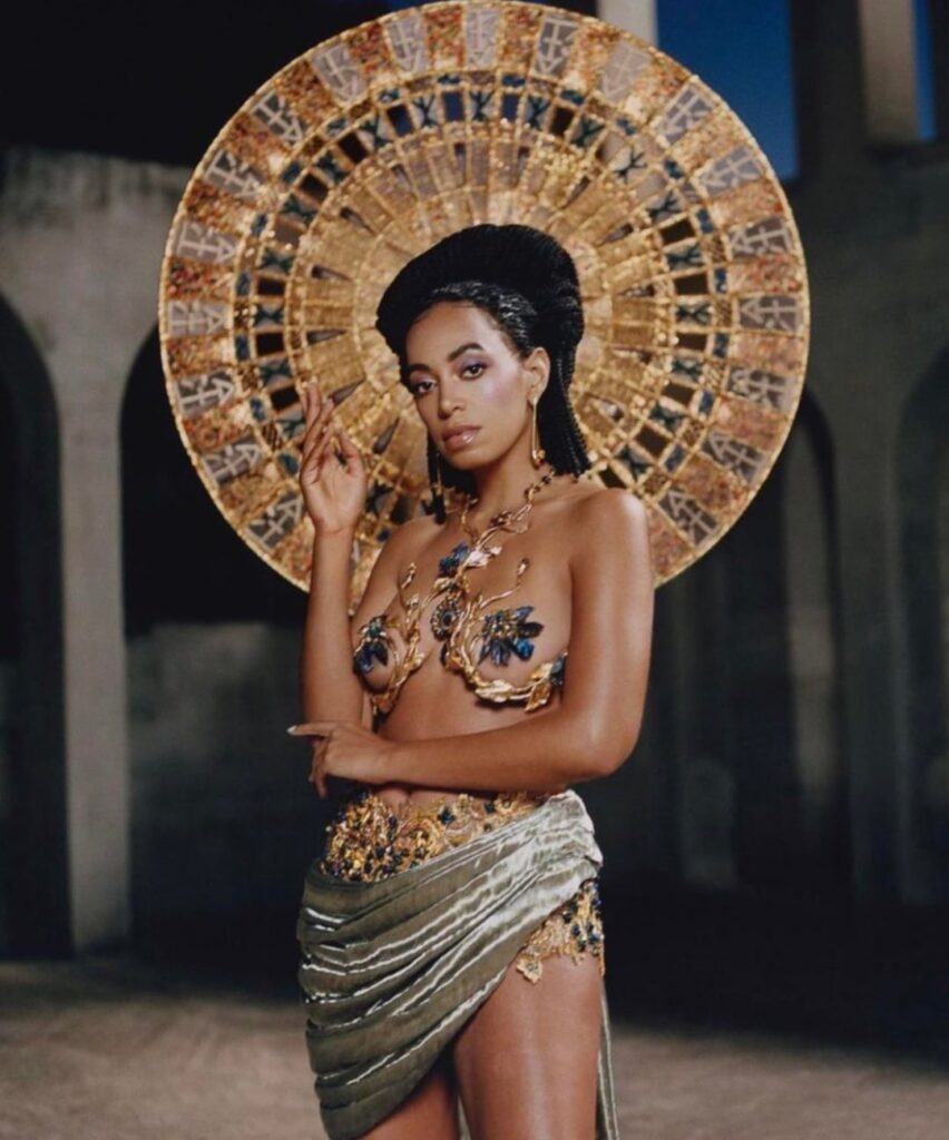 This look from Solange was everything