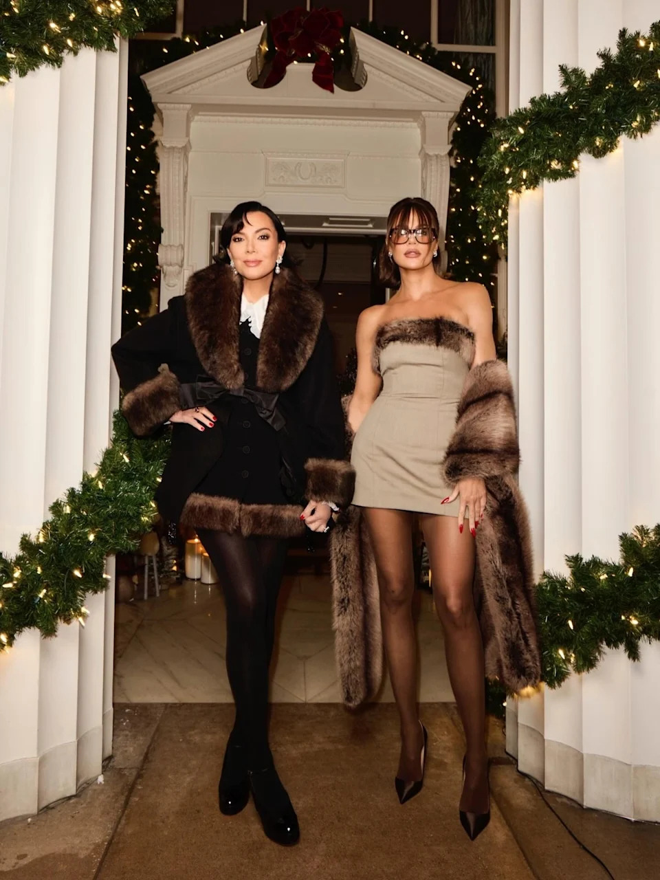 Kardashian took to Instagram to showcase the glamorous photos of the trio smiling from ear to ear. <span class="image-credit">(Instagram)</span>