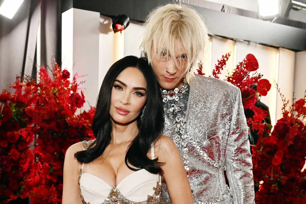 Megan Fox and MGK Spent Thanksgiving Together with Baby Saga, Says Source: 'Much Happier Celebration This Year' (Exclusive)
