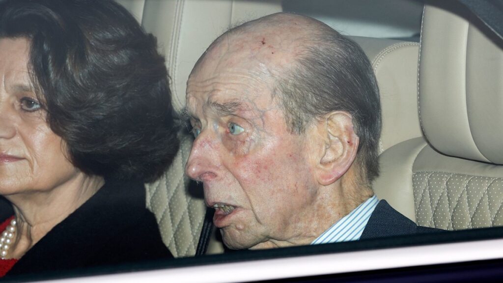 The Duke of Kent makes appearance at King Charles' festive lunch ahead of first Christmas since wife's death