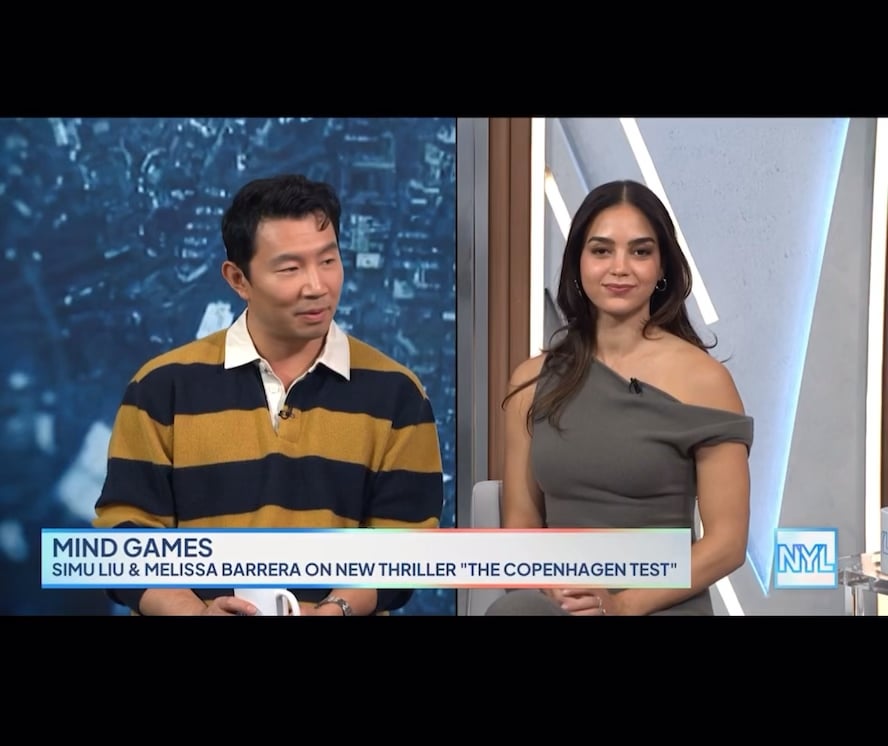 No Spyglass Media Group here! Melissa Barrera shared hiring her for ‘The Copenhagen Test’ was one of the decisions made by star and executive producer Simu Liu.
