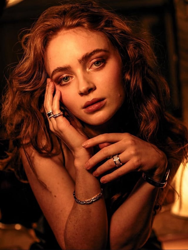 Sadie Sink stuns for Bvlgari.