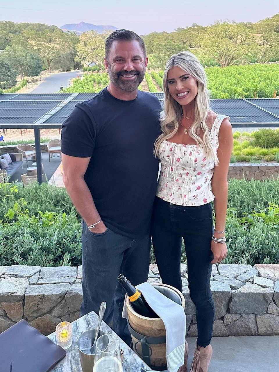 Haack noted that she has had to do a great deal of self-reflection to overcome the heartbreaks of her past—explaining that one of the most important steps in this process was learning to "forgive" herself. <span class="image-credit">(christinahaack/Instagram)</span>