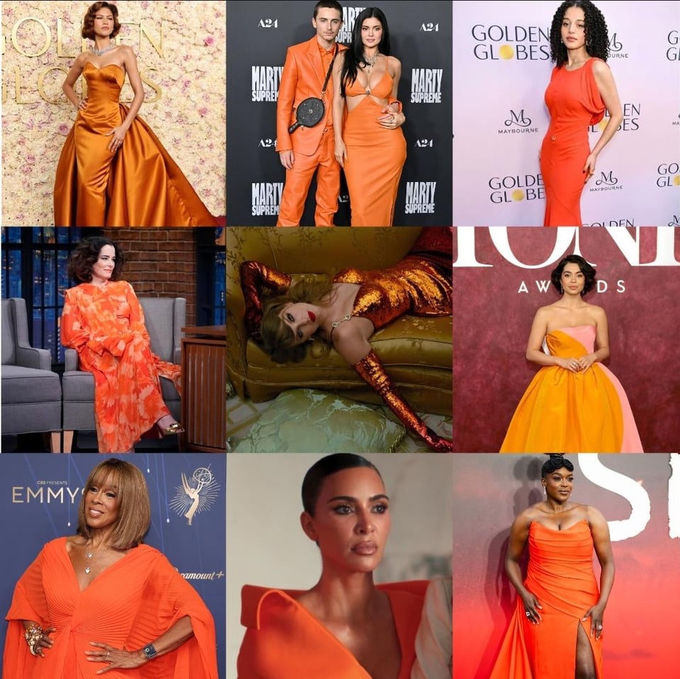 Fashion highlight: the colour orange in 2025 🧡