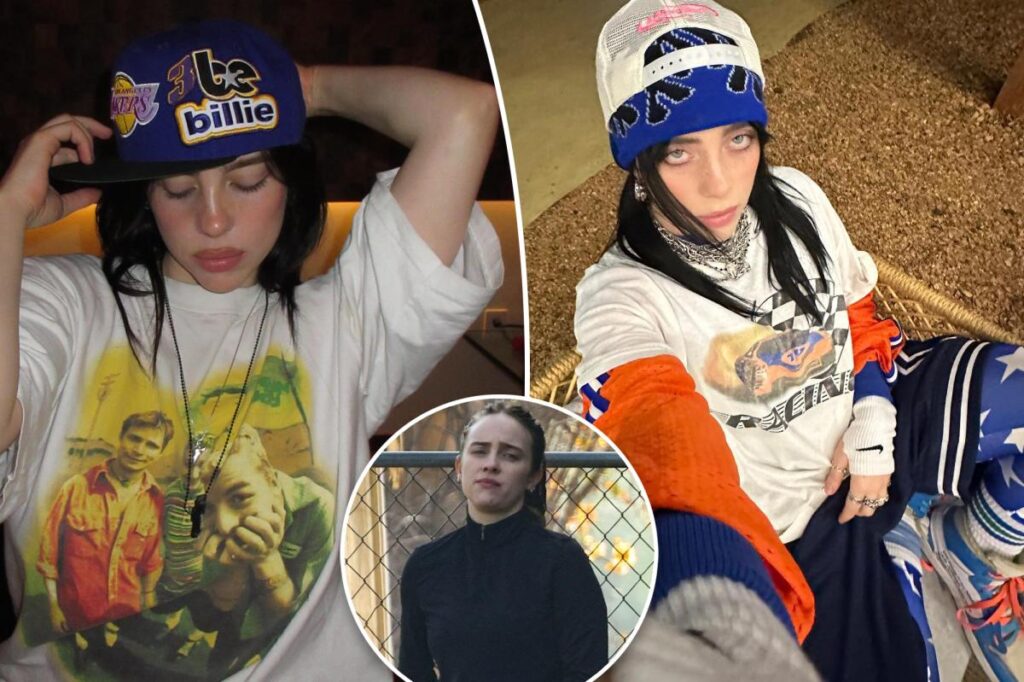Billie Eilish wears form-fitting equestrian outfit after Thanksgiving weekend with family