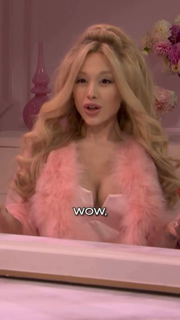 Ariana Grande’s “Maybelline” Jennifer Coolidge impression from last year is still one of my favorite SNL sketches of hers so far