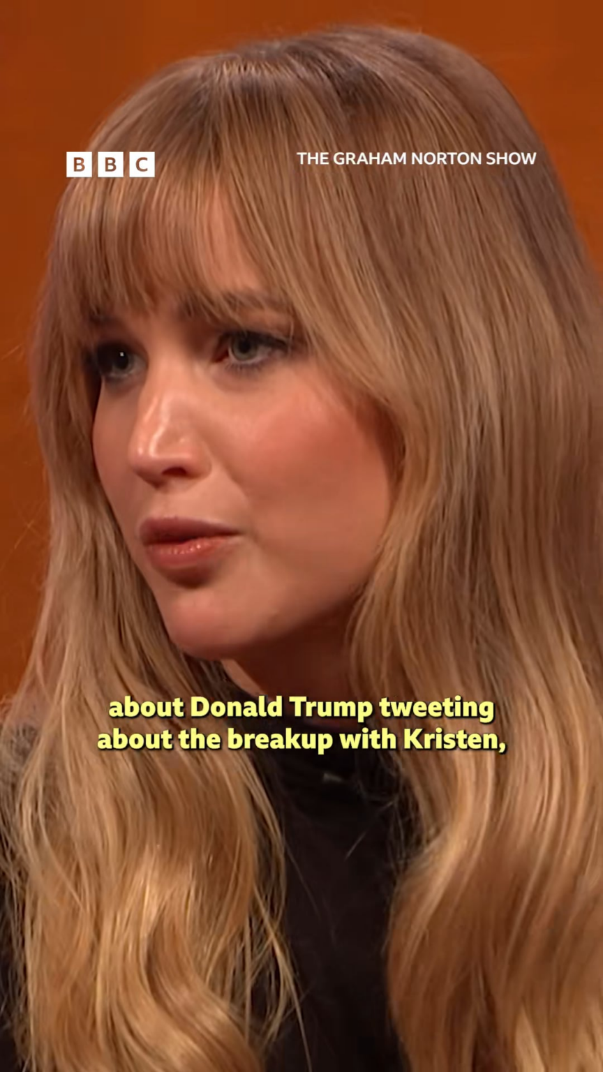 Jennifer Lawrence said she asked Robert Pattinson about Donald Trump's rant about Kristen Stewart cheating