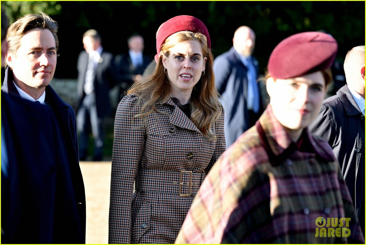 Prince William & Princess Catherine Join King Charles & More British Royal Family Members For Christmas Morning Walk british royal family steps out for christmas day walk 055257967