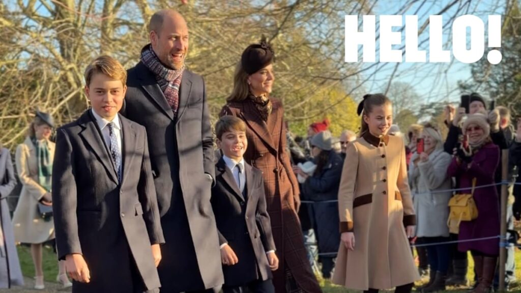 Inside a royal Christmas morning at Sandringham