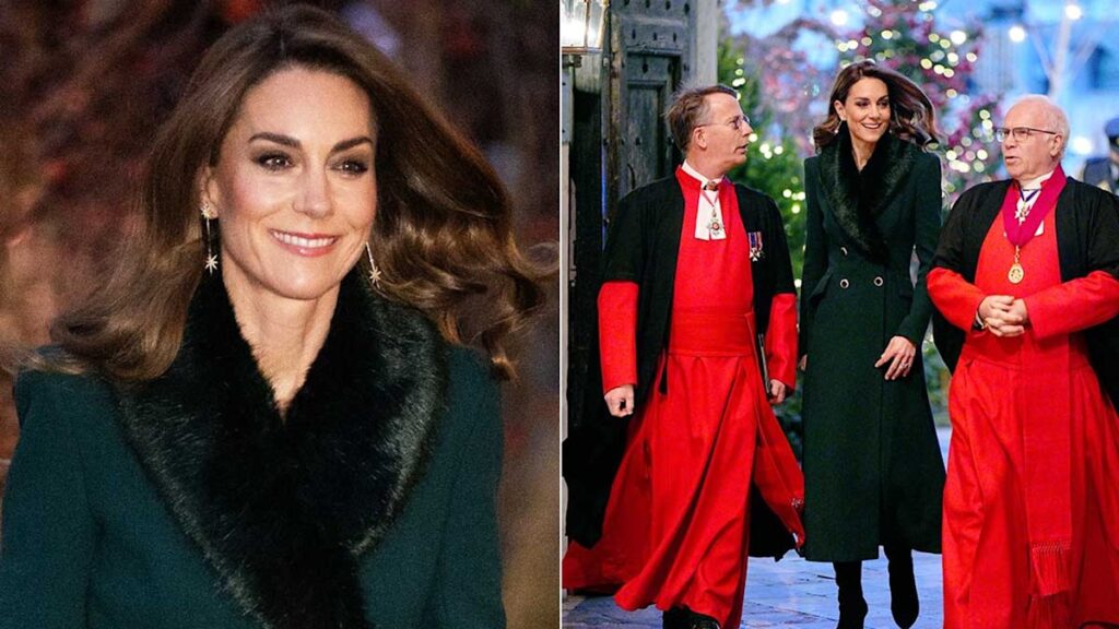 Kate Middleton supported by Prince William and royal relatives for annual Together at Christmas carol concert – best photos