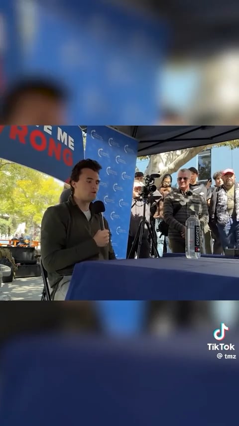 Doesn’t look like Charlie Kirk was a big fan of Nicki Minaj