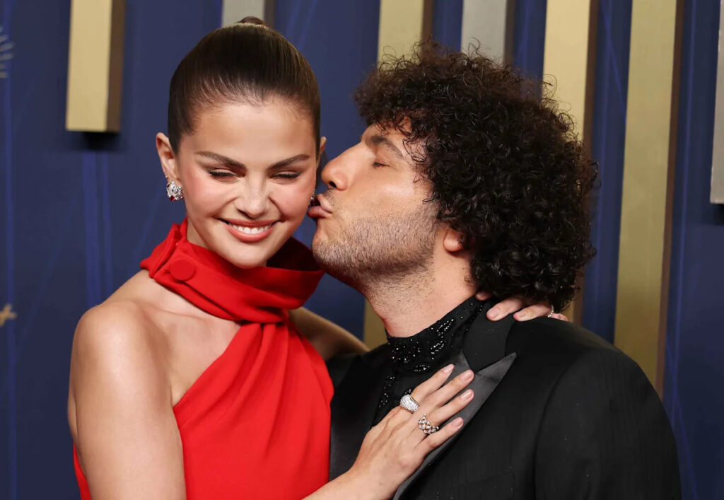 Selena Gomez Wears the Tiniest Shorts and Kisses Benny Blanco to Celebrate a Relationship Milestone Selena Gomez Wears the Tiniest Shorts and Kisses Benny Blanco to Celebrate a Relationship Milestone
