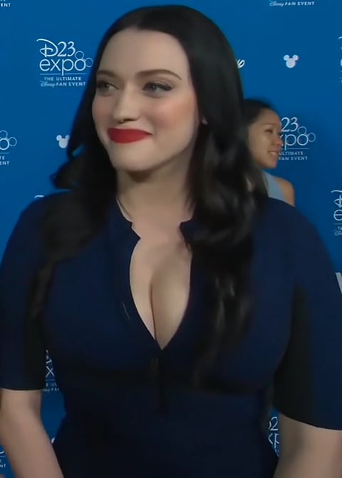 Kat Dennings | D23 Expo 2019 promoting "WandaVision," 8/23/19