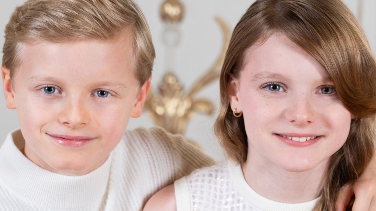 Prince Albert and Princess Charlene’s Twins Turn 11! See Their Cloud Dancer-Colored Birthday Photoshoot Prince Jacques and Princess Gabriella on their Birthday