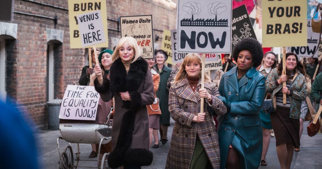 Call the Midwife season 15 new images preview women’s liberation march Call the Midwife season 15 new images preview women's liberation march