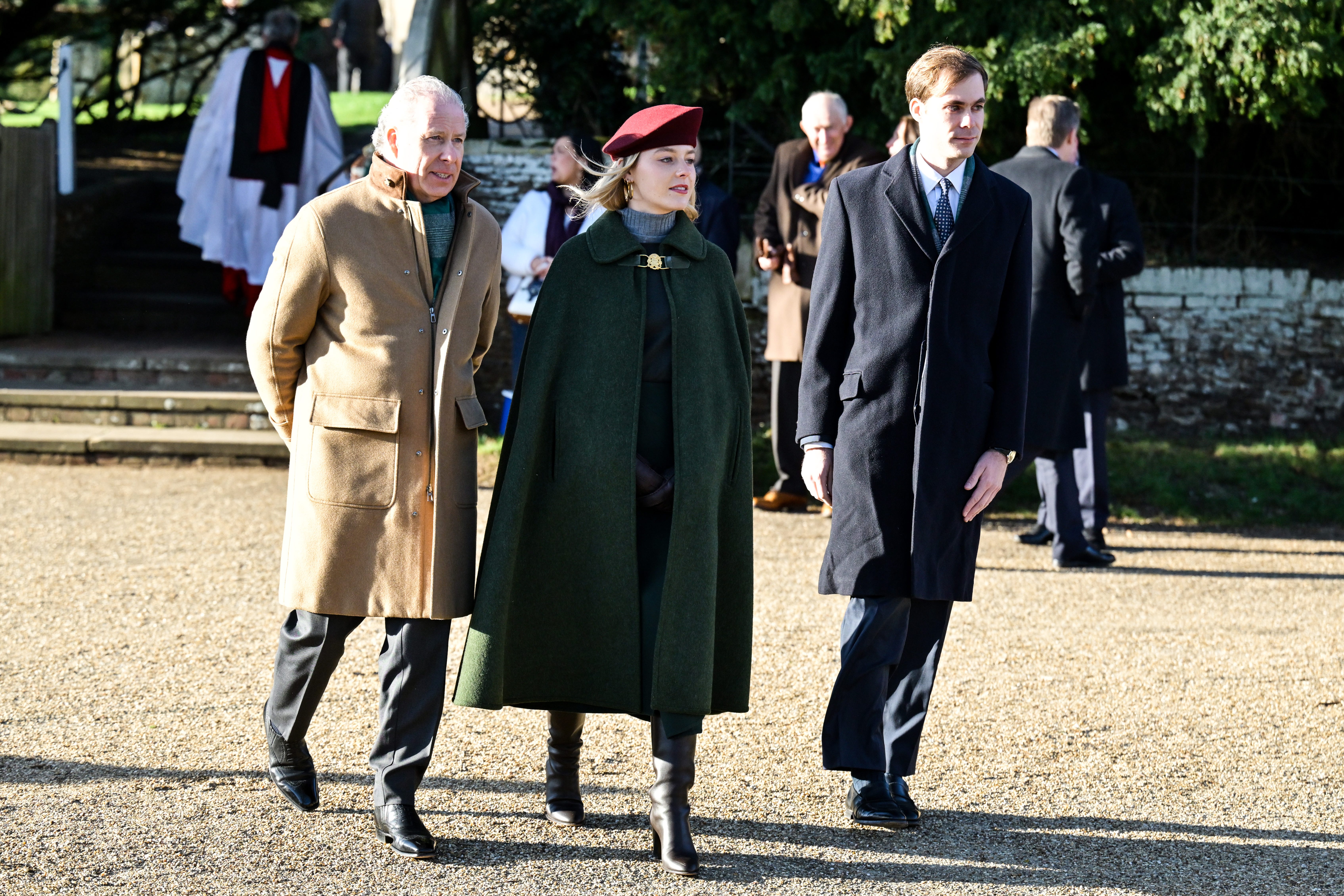 The British Royal Family Attend The Christmas Morning Service