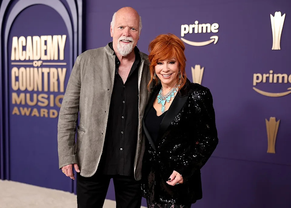 Rex Linn and Reba McEntire, 2024