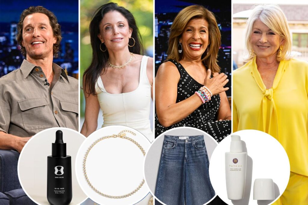 25 products celebrities recommended in 2025: Beauty, fashion, more