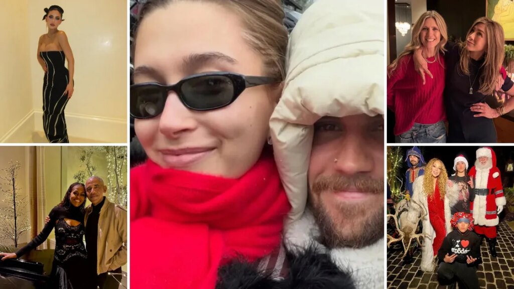 How all of our favourite celebrities spent Christmas 2025