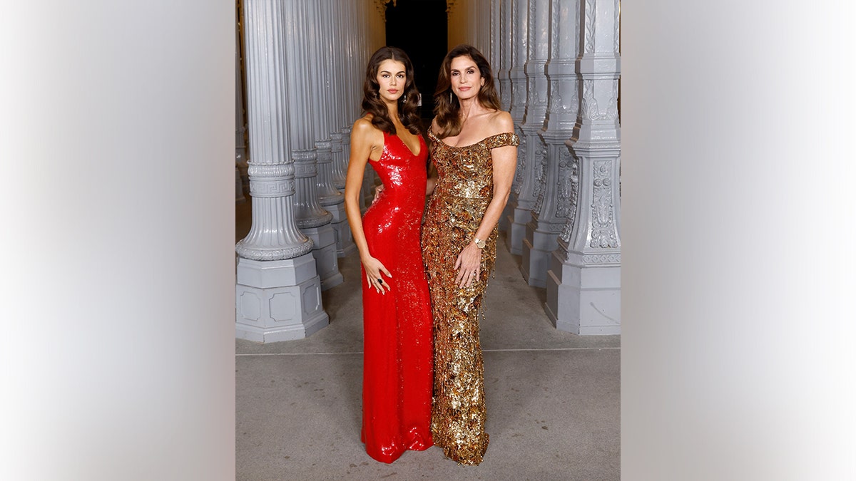Kaia Gerber and mom Cindy Crawford