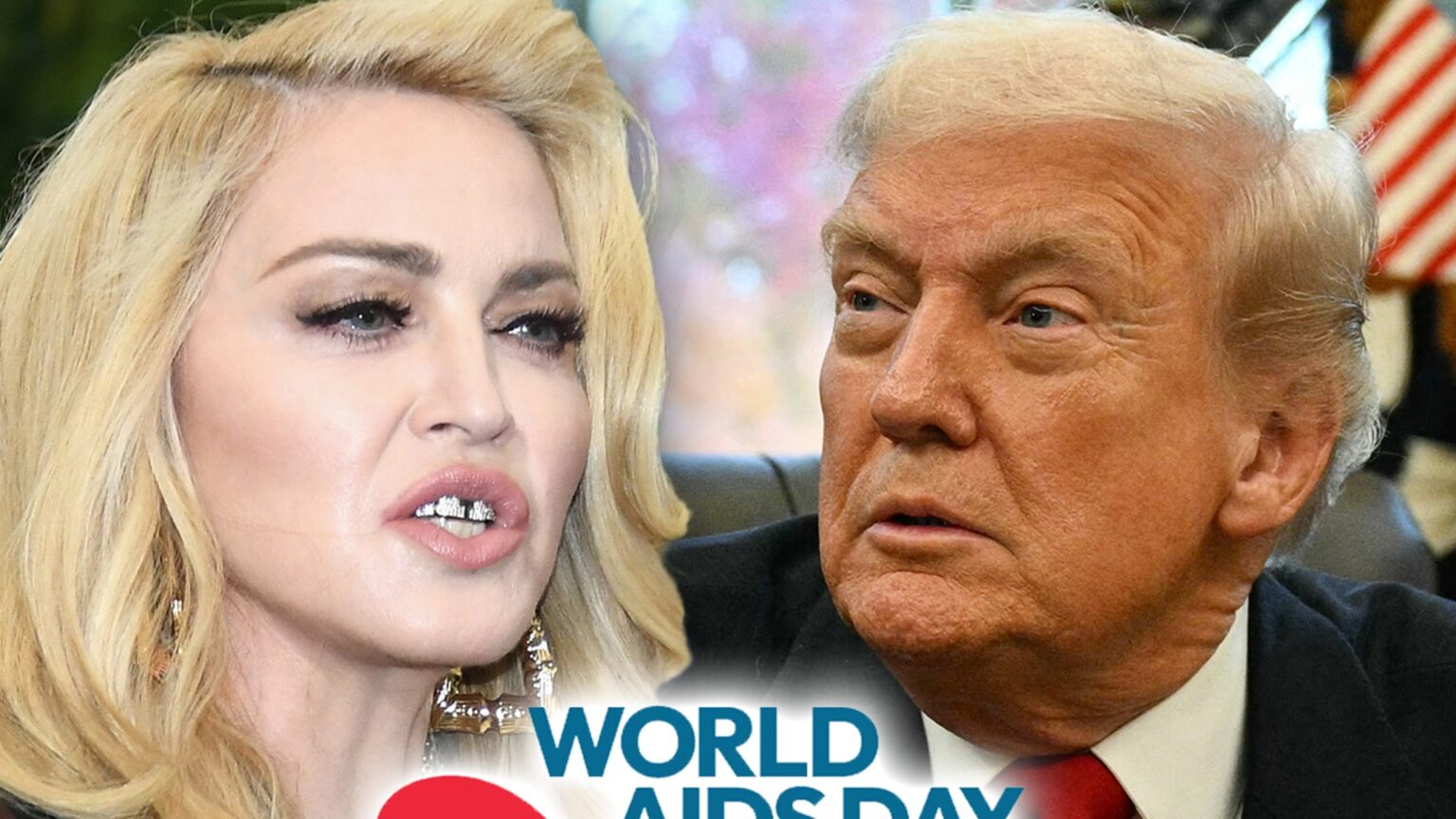 Madonna Slams Trump Admin for Halting World AIDS Day Commemoration Madonna Slams Trump Admin for Halting World AIDS Day Commemoration