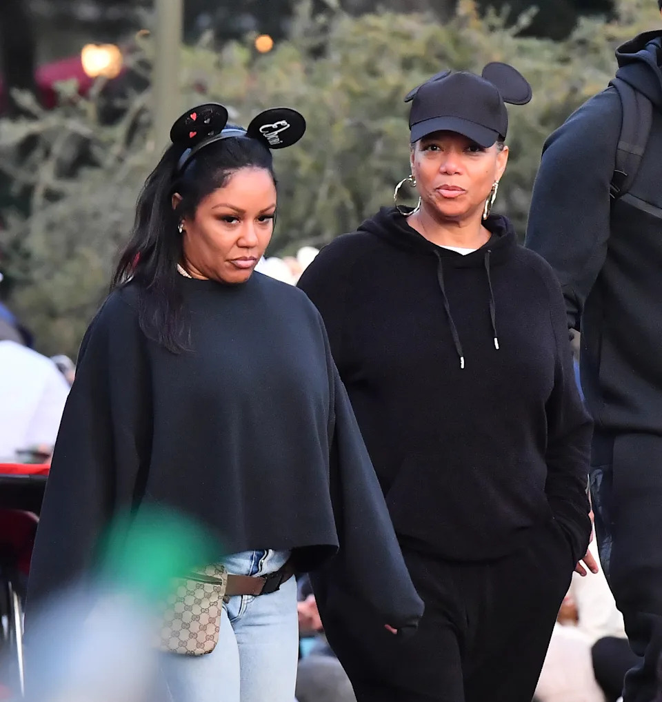 Queen Latifah enjoyed a rare family outing at Disneyland with her longtime partner, Eboni Nichols. Snorlax / MEGA