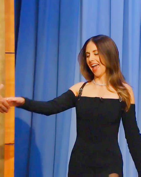 Alison Brie, The Tonight Show with Jimmy Fallon, February 2023