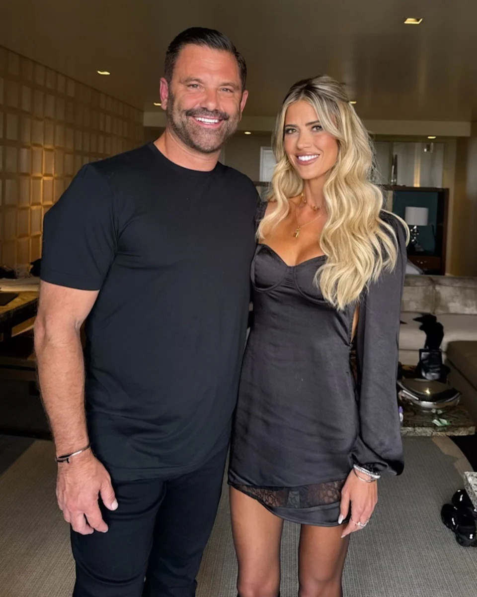 Haack seemed to put their feud behind her when she debuted her new relationship with Larocca in January. <span class="image-credit">(christinahaack/Instagram)</span>