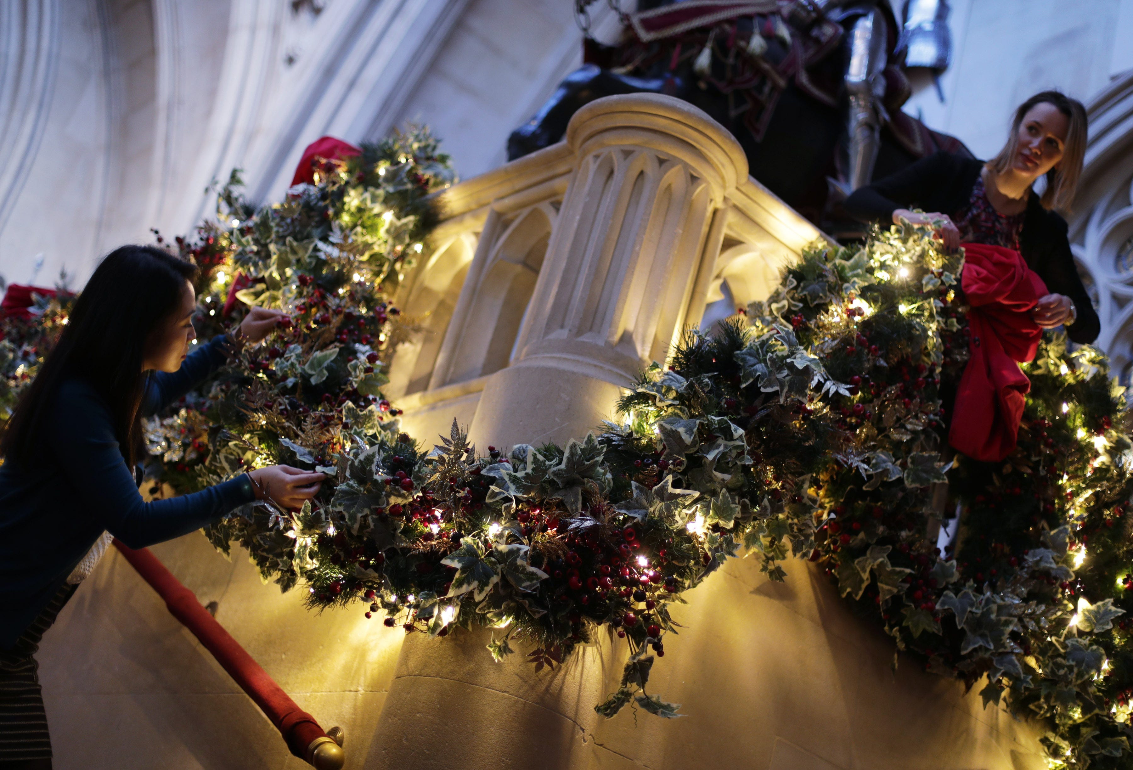 Windsor Castle Christmas Decorations