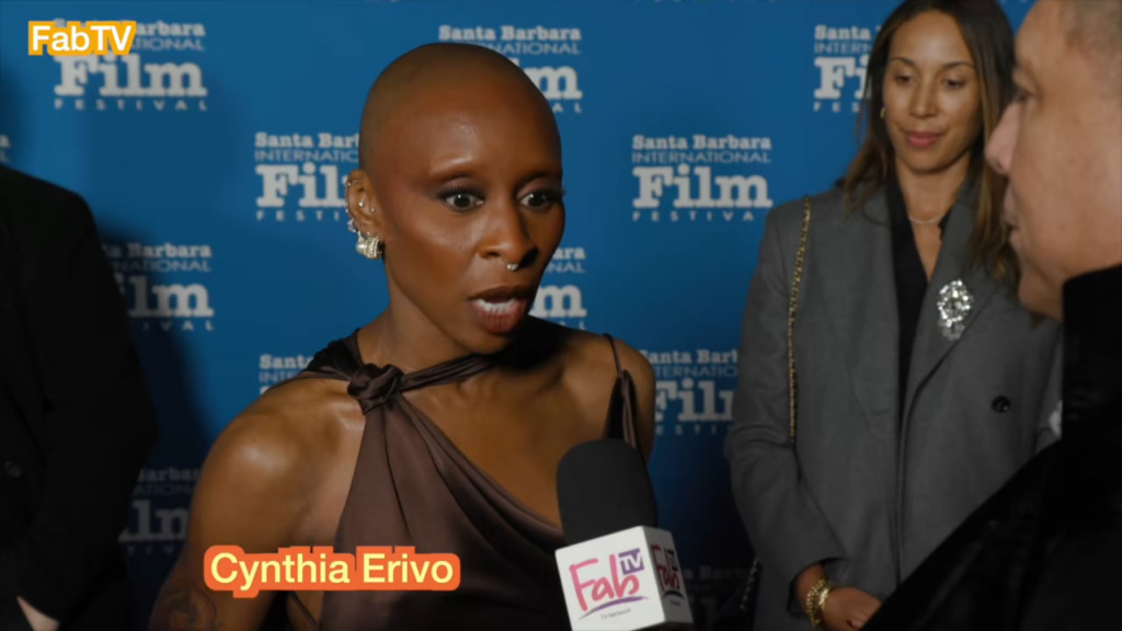 Interviewer tries to bait Cynthia Erivo