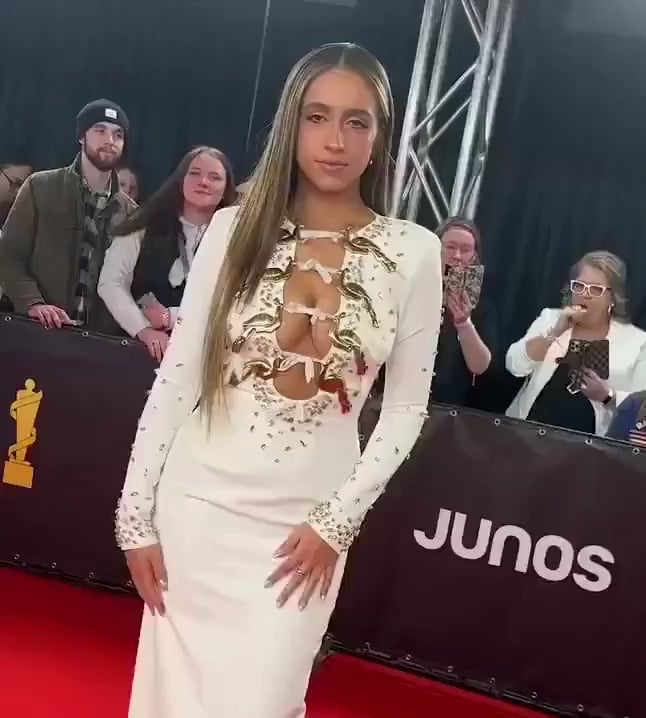 Tate McRae - 2023 JUNO Awards at Rogers Place in Edmonton - March 2023