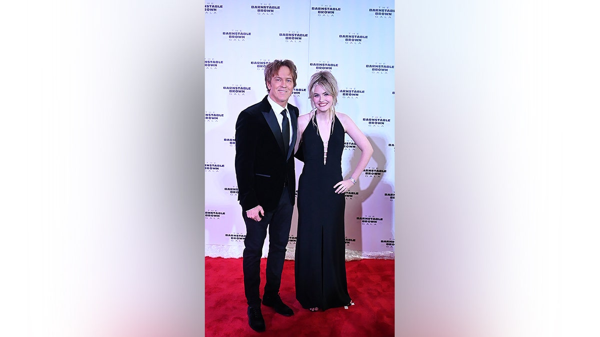 Dannielynn Birkhead with dad Larry Birkhead in May 2025
