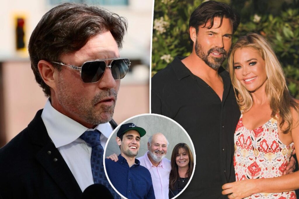 Aaron Phypers compares Denise Richards to Rob Reiner's son Nick as divorce rages on
