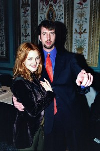 Drew Barrymore and Tom Green during 2000 NATO/Showest Convention at Paris Hotel in Las Vegas, Nevada, United States. (Photo by Jeff Kravitz/FilmMagic, Inc)