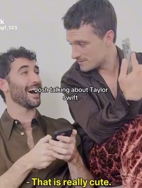 Josh Hutcherson revealed he is “very much not” a Swiftie