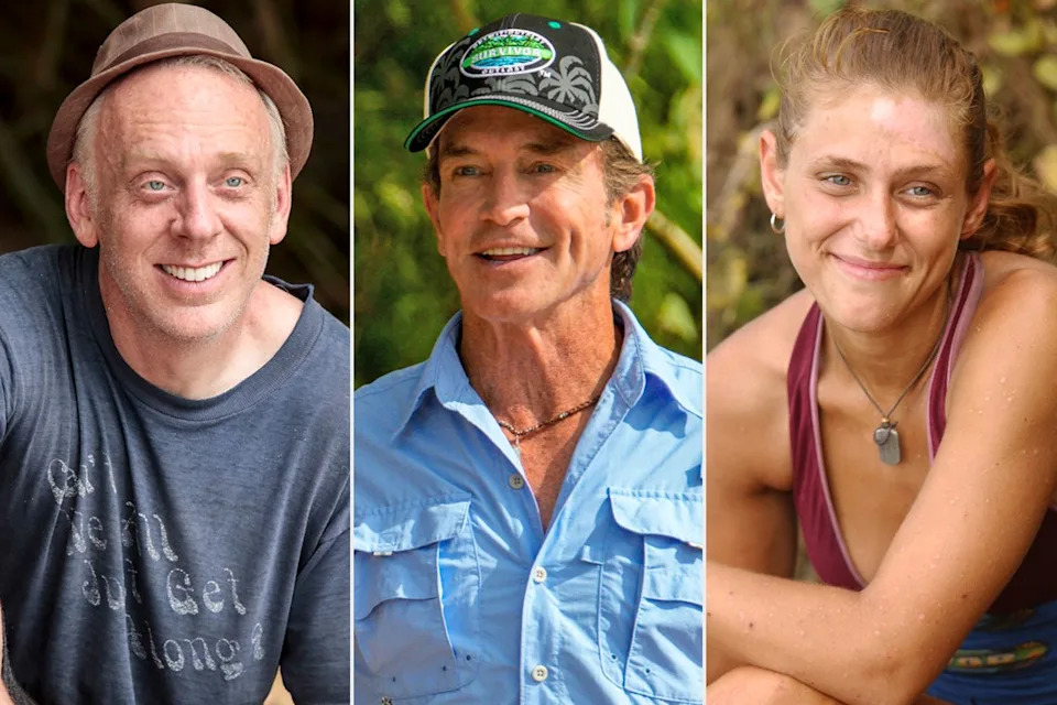 Robert Voets/CBS (2) ; Monty Brinton/CBS Photo Archive via Getty Mike White ; Jeff Probst ; Jenna Lewis.