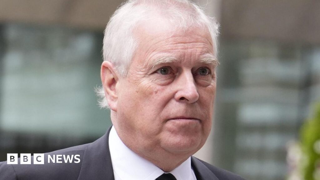 Andrew Mountbatten-Windsor, in a picture taken in September 2025