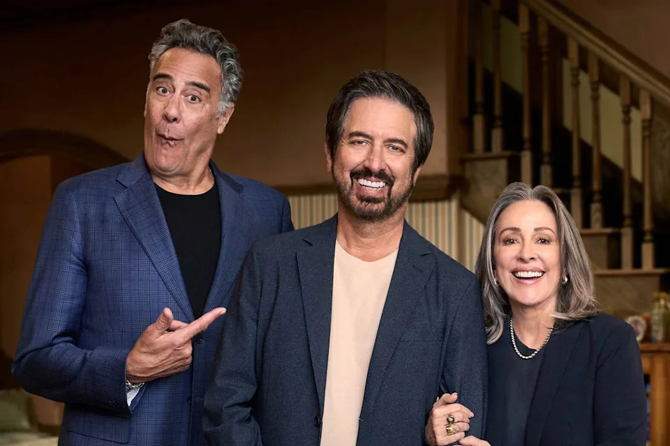 CBS  Brad Garrett, Ray Romano, and Patricia Heaton at the 'Everybody Loves Raymond: 30th Anniversary Reunion'