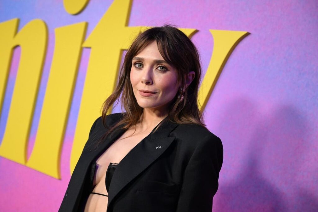 Elizabeth Olsen, "Eternity" Premiere at Regal Square, NYC, November 8, 2025