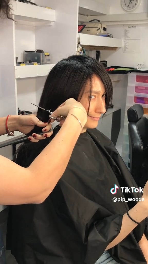 Pippa Woods, hair stylist for 'Fleabag,' posts video of her cutting the famous pencil cut