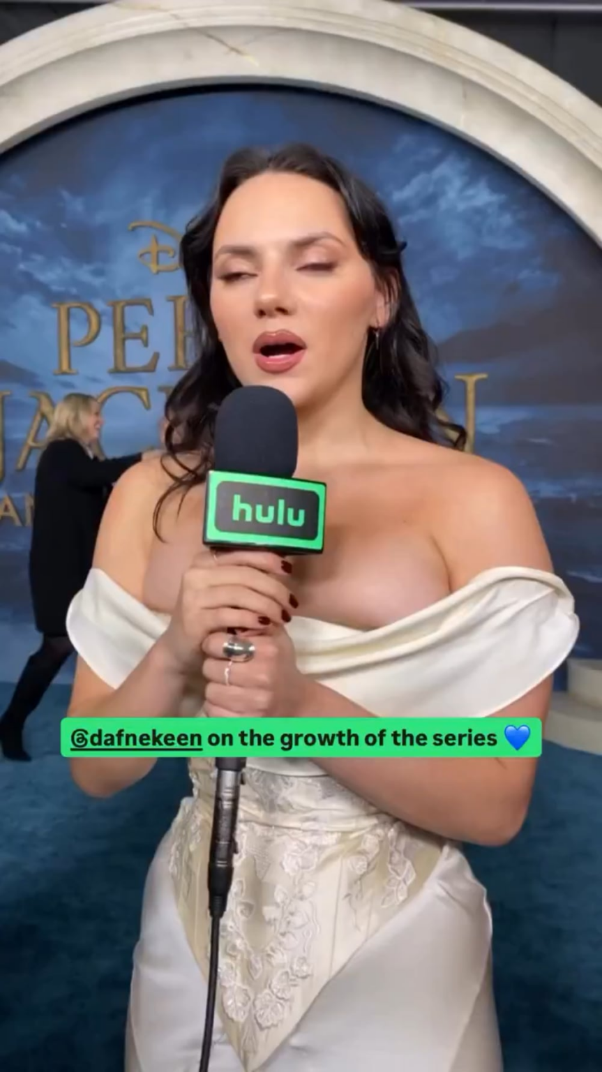 Dafne Keen at World Premiere of Season 2 of Percy Jackson and the Olympians in Los Angeles, CA - December 3, 2025