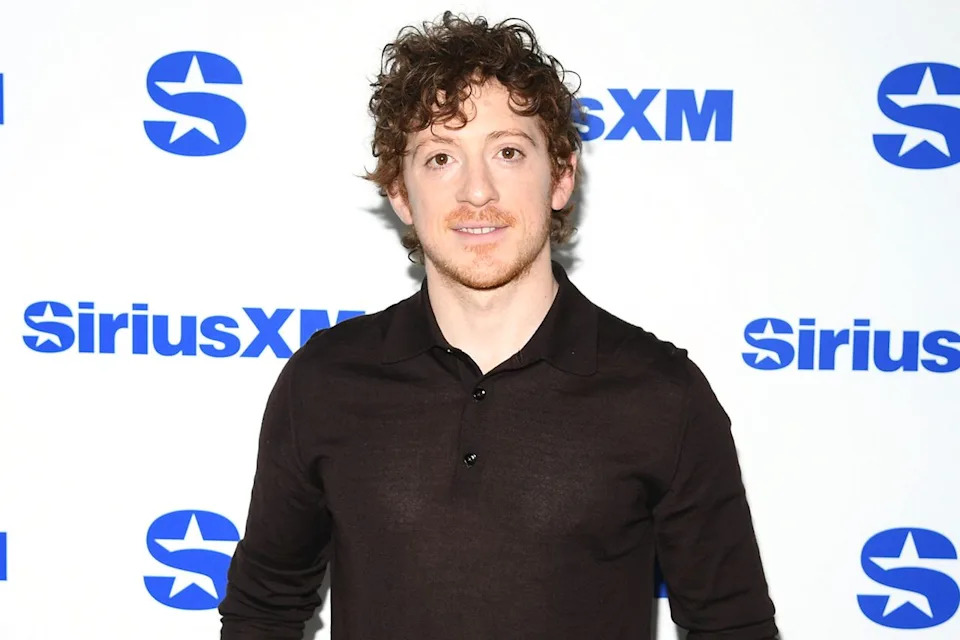 Gary Gershoff/Getty Ethan Slater visits SiriusXM Studios on Nov. 18, 2025 in New York City.