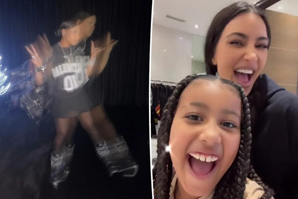 Kim Kardashian’s daughter North makes Instagram debut after dad Kanye slammed kids’ social media use Yahoo entertainment home